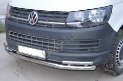 Тюнинг внедорожника Защита переднего бампера Volkswagen T-6 2015