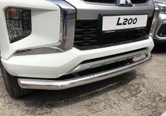 Тюнинг внедорожника Защита переднего бампера Mitsubishi L200 2019