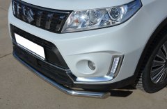 Тюнинг внедорожника Защита переднего бампера Suzuki Vitara 2019