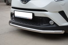 Тюнинг внедорожника Защита переднего бампера Toyota C-HR 2018
