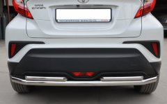 Тюнинг внедорожника Защита заднего бампера Toyota C-HR 2018