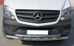 Тюнинг внедорожника Защита переднего бампера Mercedes-Benz Sprinter 2012