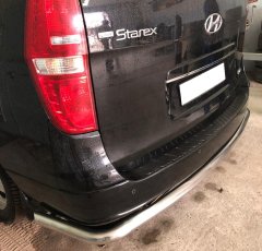 Тюнинг внедорожника Защита заднего бампера Hyundai H1 Grand Starex 2018