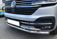 Тюнинг внедорожника Защита переднего бампера Volkswagen T-6.1 2020