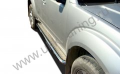 Тюнинг внедорожника Пороги с накладным листом Nissan Pathfinder 2004-2010
