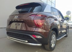 Тюнинг внедорожника Защита заднего бампера Hyundai Creta 2021