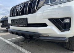 Тюнинг внедорожника Защита переднего бампера Toyota Land Cruiser Prado 150 Style 2019