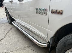 Тюнинг внедорожника Пороги с накладным листом Dodge RAM 1500 Crew Cab (DS) D IV 2012-2018г 