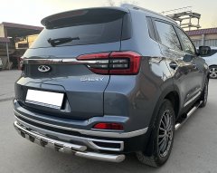 Тюнинг внедорожника Защита заднего бампера Chery Tiggo 4 Pro 2022