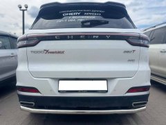 Тюнинг внедорожника Защита заднего бампера Chery Tiggo 7 Pro Max 2024