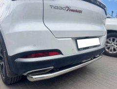 Тюнинг внедорожника Защита заднего бампера Chery Tiggo 7 Pro Max 2024
