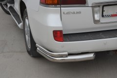 Тюнинг внедорожника Защита заднего бампера Lexus LX 570 2007-2012