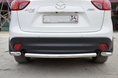 Тюнинг внедорожника Защита заднего бампера Mazda CX-5 2013