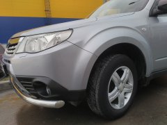 Тюнинг внедорожника Защита переднего бампера Subaru Forester 2011-2013