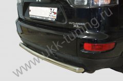 Тюнинг внедорожника Защита заднего бампера Mitsubishi Outlander XL  2010-2011