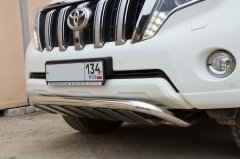 Тюнинг внедорожника Дуга с защитой картера Toyota Land Cruiser Prado 150 2014