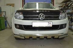 Тюнинг внедорожника Защита переднего бампера Volkswagen Amarok 2009