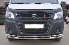 Тюнинг внедорожника Защита переднего бампера ГАЗ Газель Next