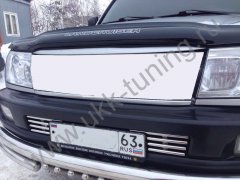 Тюнинг внедорожника Решетка бампера  Toyota Land Cruiser 100 1998-2006