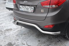 Тюнинг внедорожника Защита заднего бампера Hyundai ix35 2010