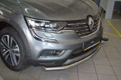 Тюнинг внедорожника Защита переднего бампера Renault Koleos 2017