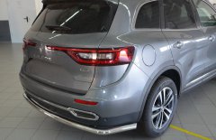 Тюнинг внедорожника Защита заднего бампера Renault Koleos 2017
