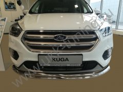 Тюнинг внедорожника Защита переднего бампера Ford Kuga 2016