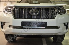 Тюнинг внедорожника Решетка передняя Toyota Land Cruiser Prado 150 2017